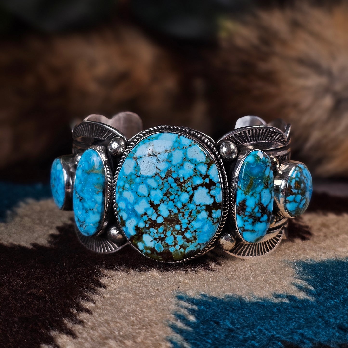 Kingman Turquoise Bracelet