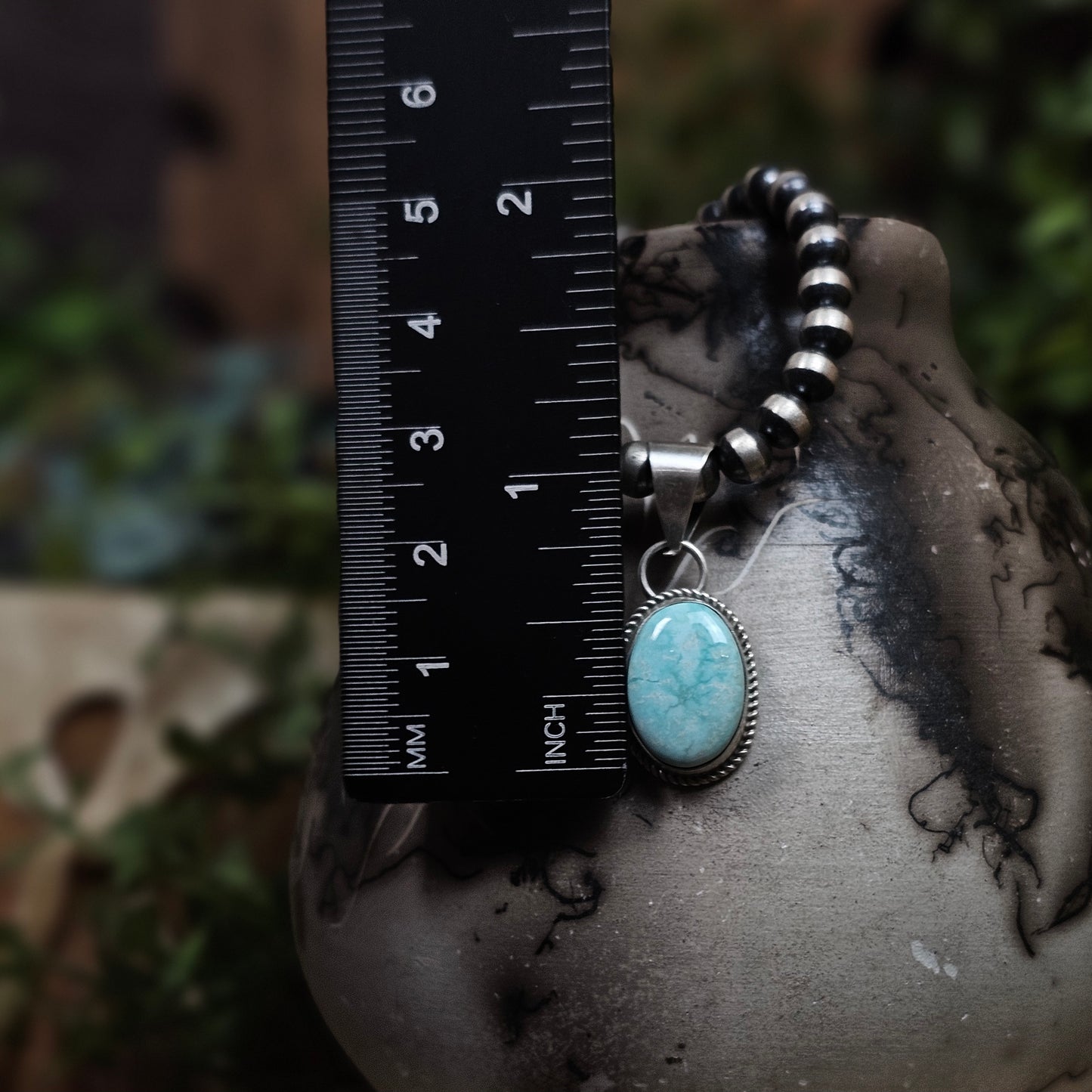 White Water Turquoise Necklace