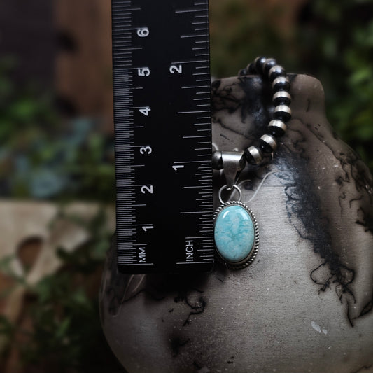 White Water Turquoise Necklace
