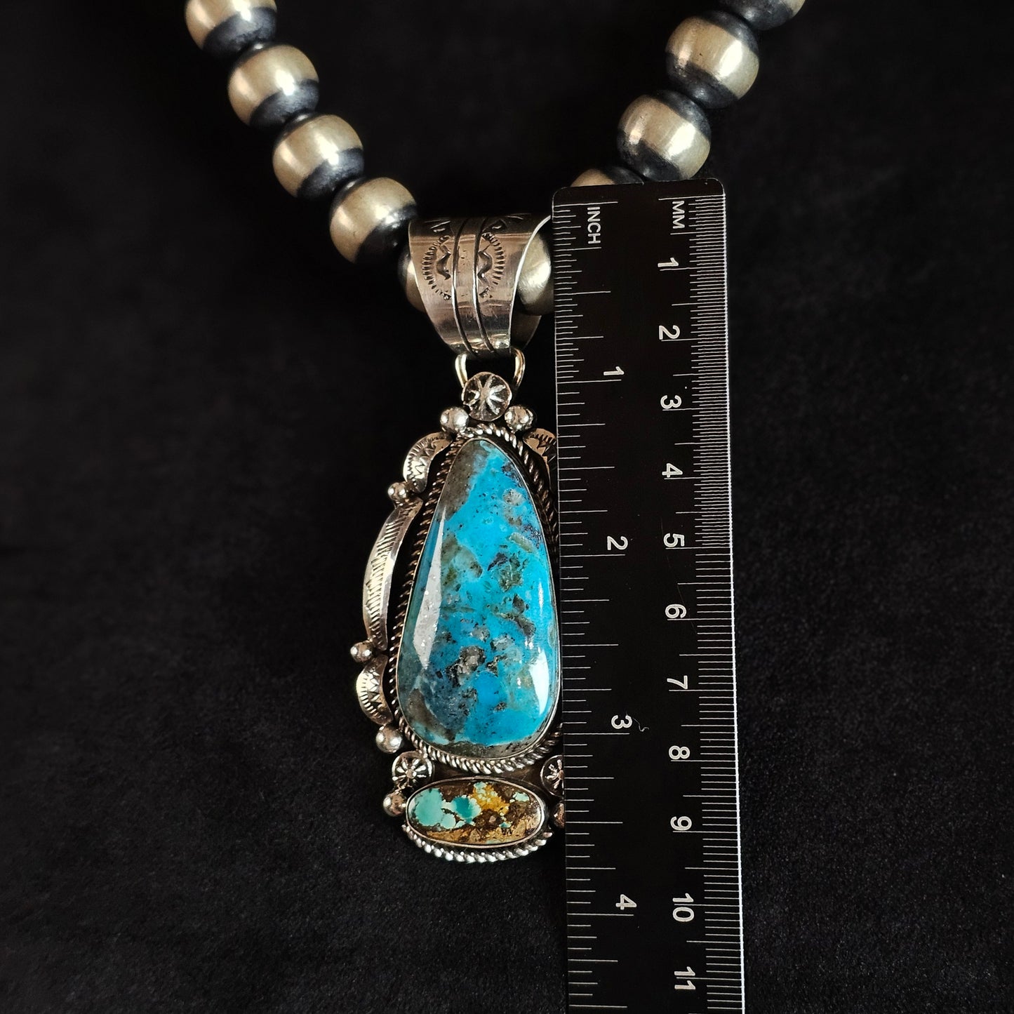 Kingman Turquoise Necklace w/ Royston Turquoise
