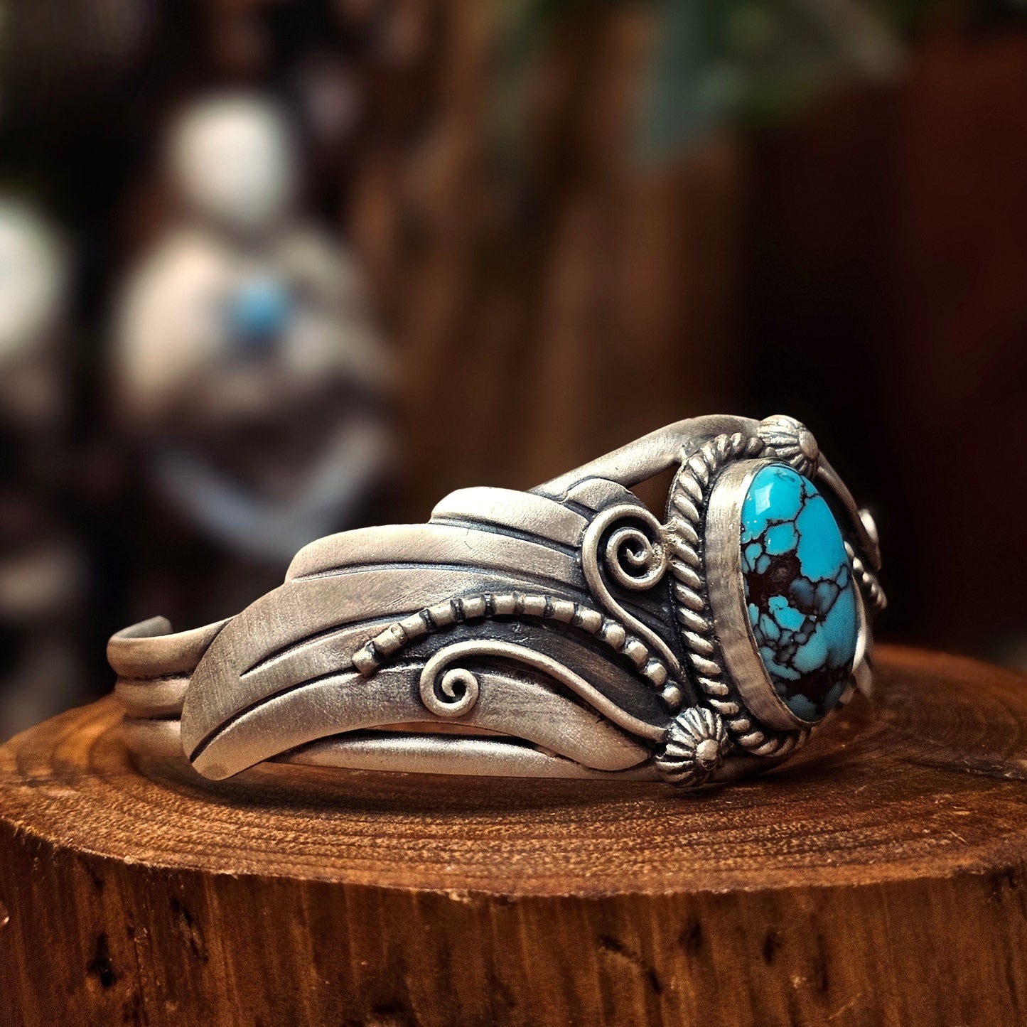 Kingman Turquoise Bracelet
