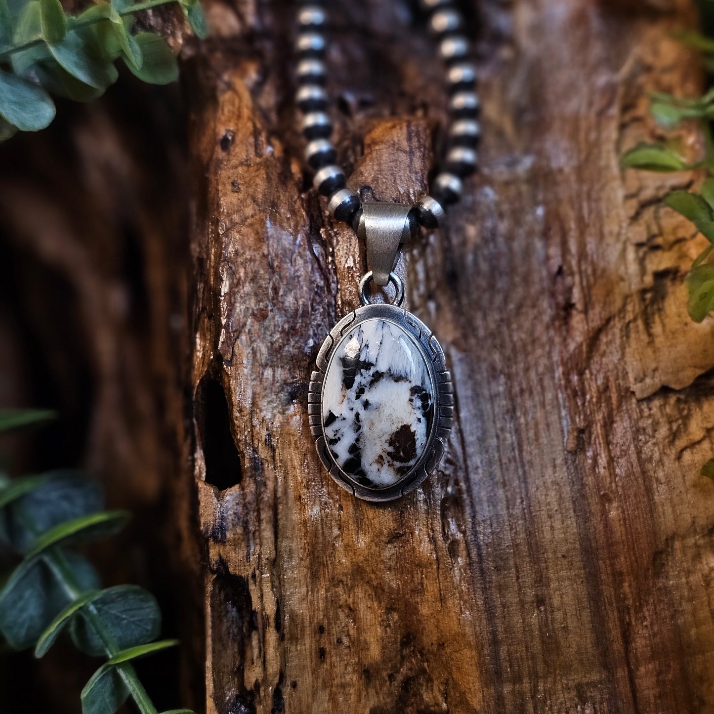 White Buffalo Necklace
