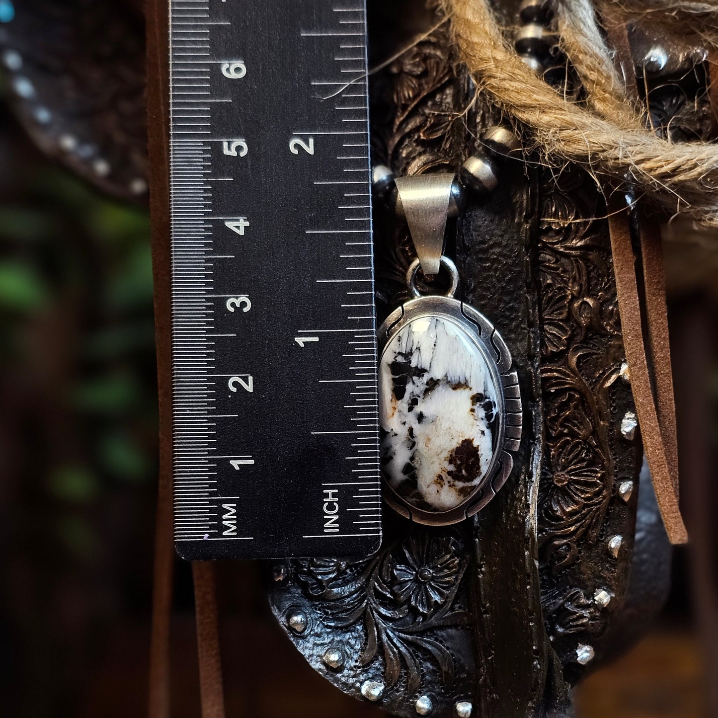 White Buffalo Necklace