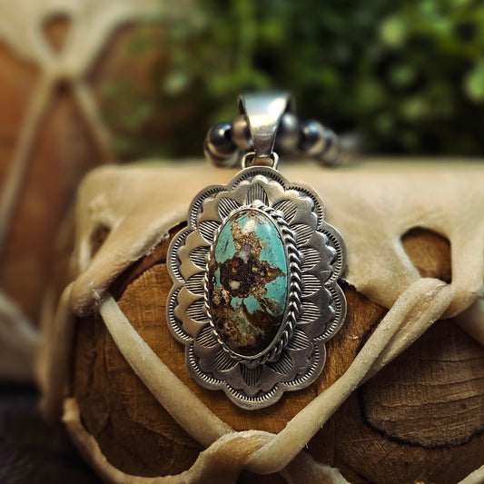 Boulder Turquoise Necklace