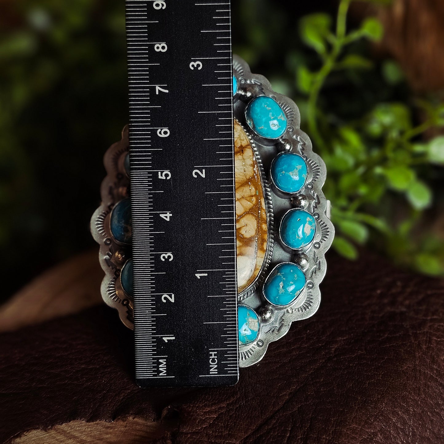 Boulder Turquoise Bracelet w/ Kingman Turquoise