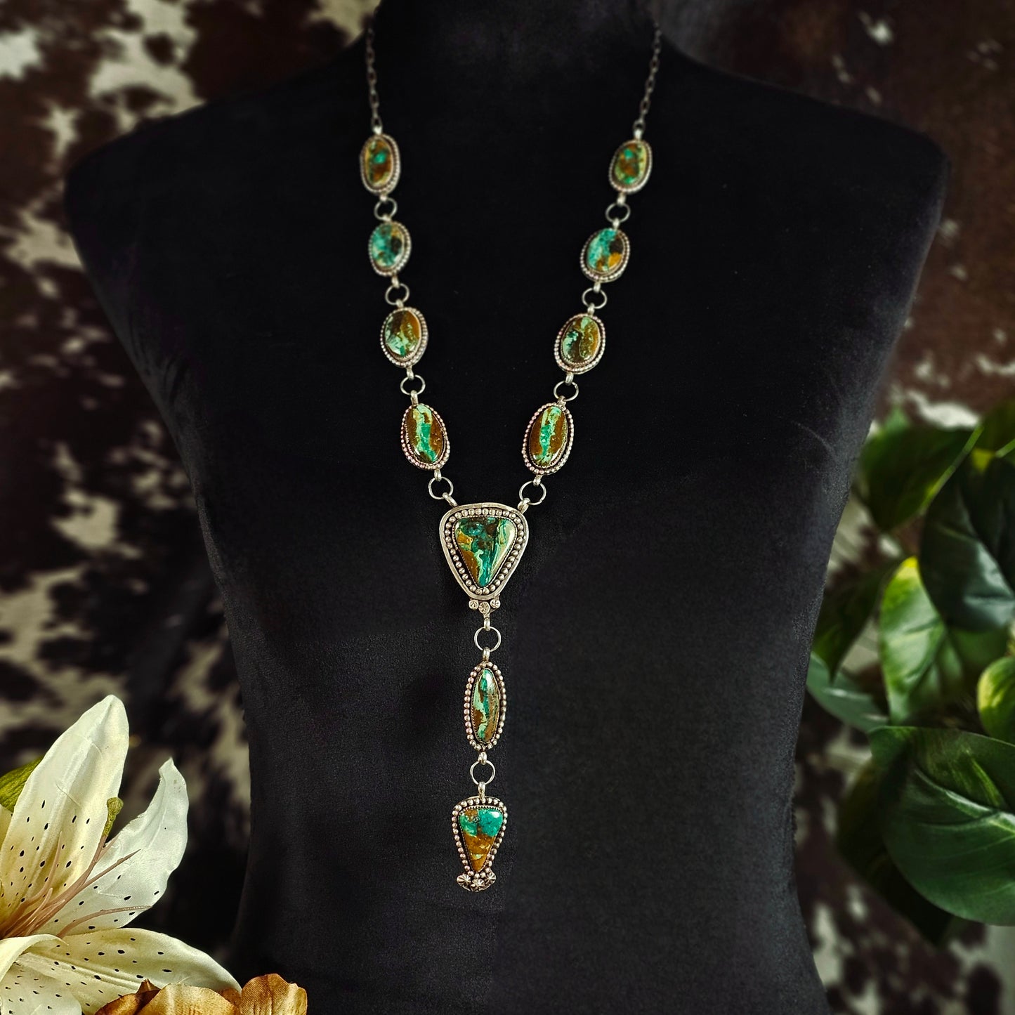 Dakota Sky Stone Exclusive Necklace w/ Mantis Turquoise
