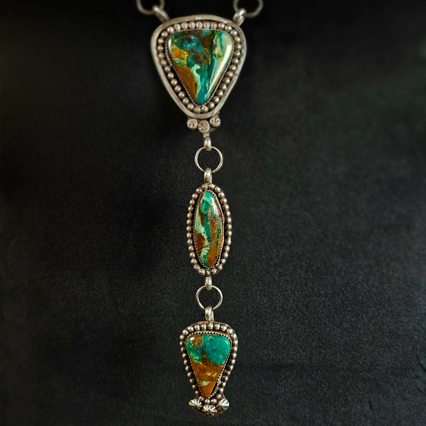 Dakota Sky Stone Exclusive Necklace w/ Mantis Turquoise