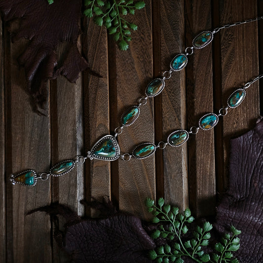 Dakota Sky Stone Exclusive Necklace w/ Mantis Turquoise