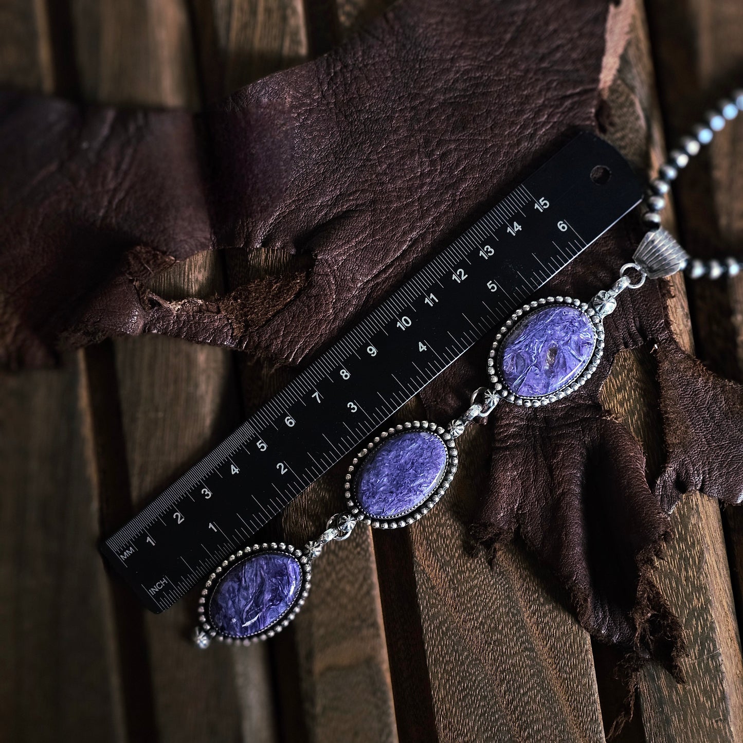 Dakota Sky Stone Exclusive Necklace w/ Charoite