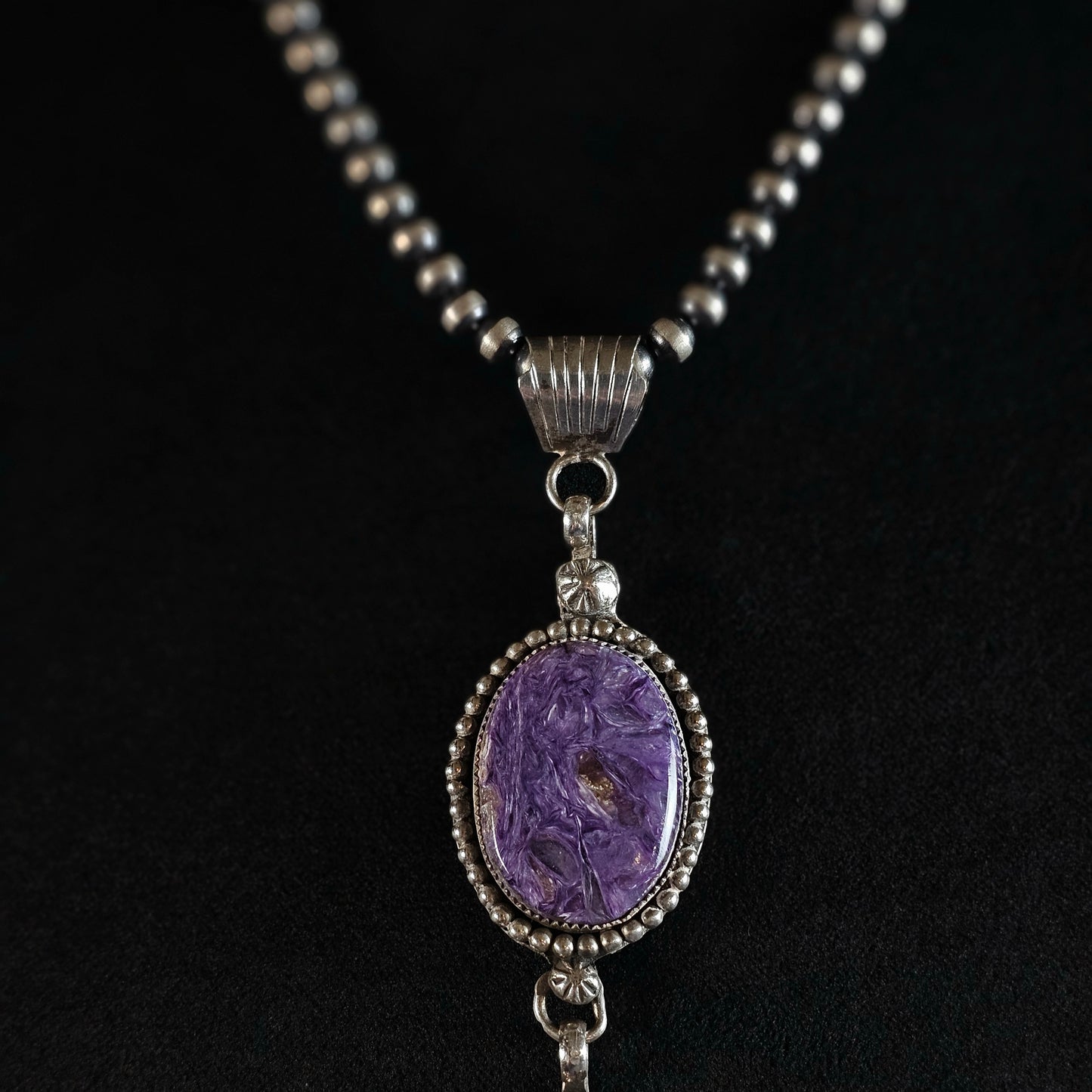 Dakota Sky Stone Exclusive Necklace w/ Charoite
