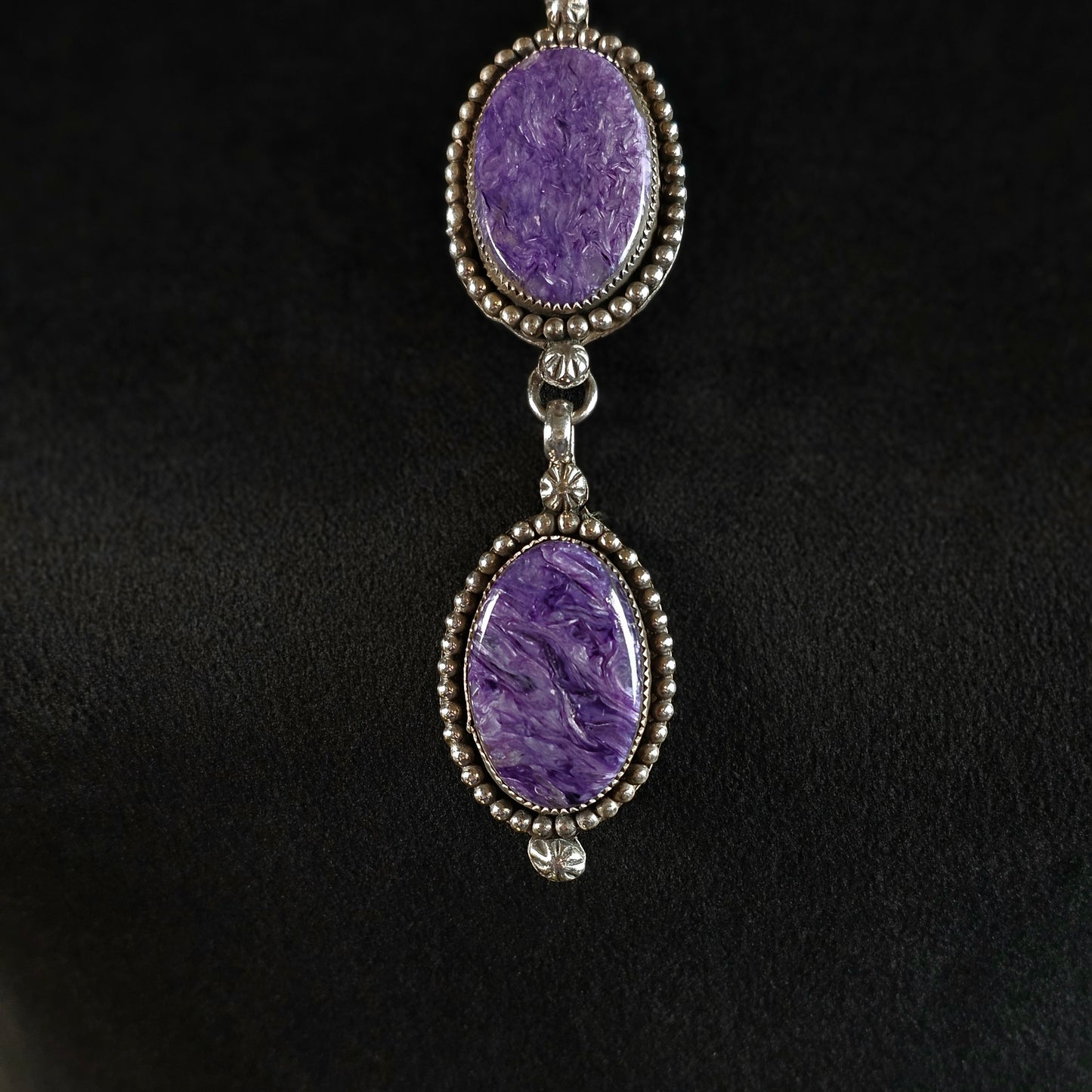 Dakota Sky Stone Exclusive Necklace w/ Charoite