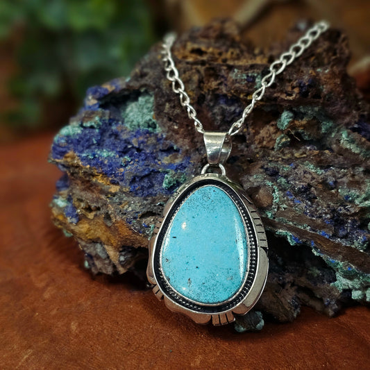 Kingman Turquoise Necklace