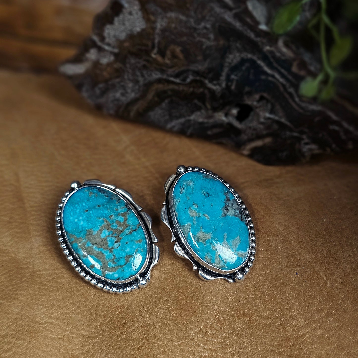 Kingman Turquoise Earrings