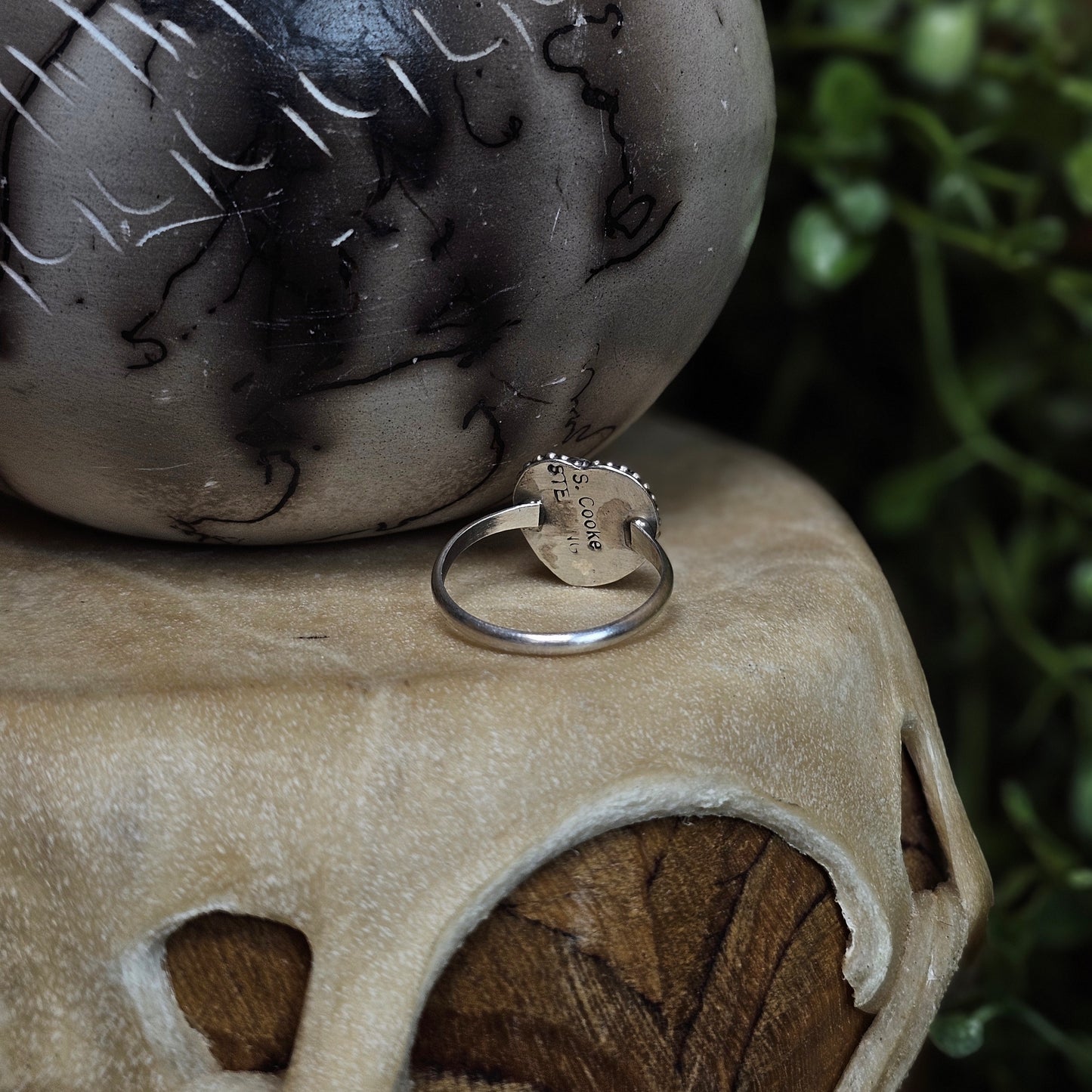 Spiny Oyster Ring - Size 7.5