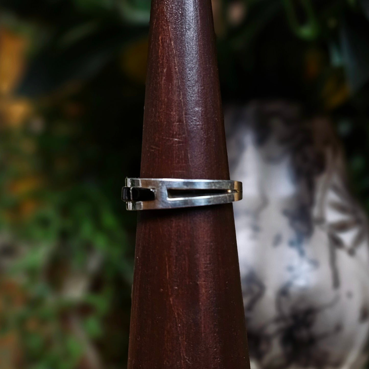 Black Onyx Ring - Size 10.5