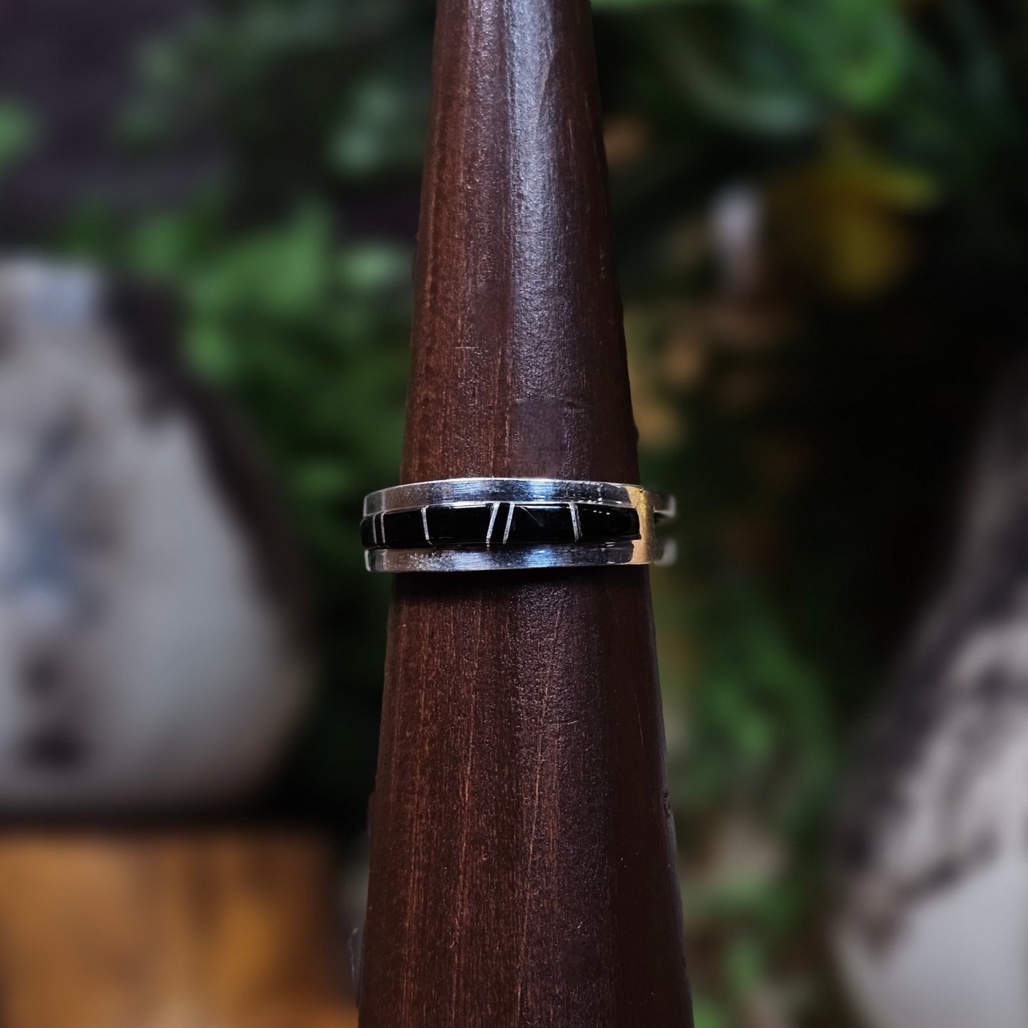 Black Onyx Ring - Size 10.5