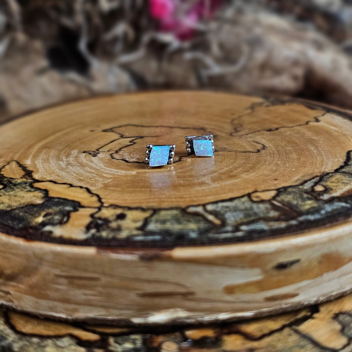 Opal Earrings