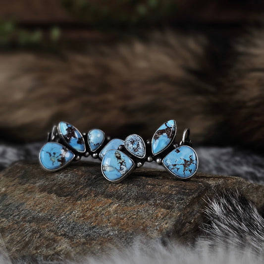 Golden Hills Turquoise Earrings w/ Clip-on and Post