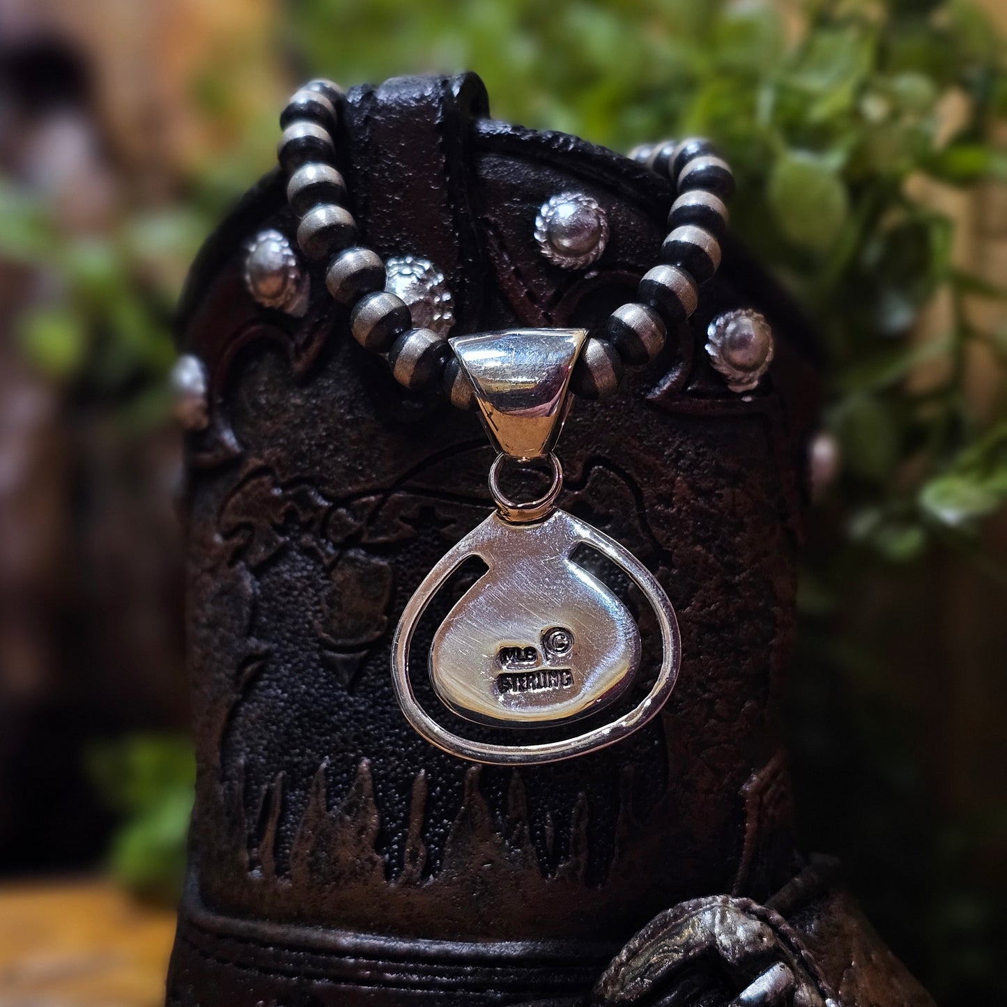 Zuni Necklace w/ Opal, Spiny Oyster, and Wild Horse