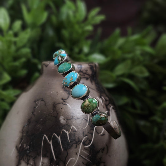Sierra Nevada Turquoise Bracelet w/ Sonoran Turquoise