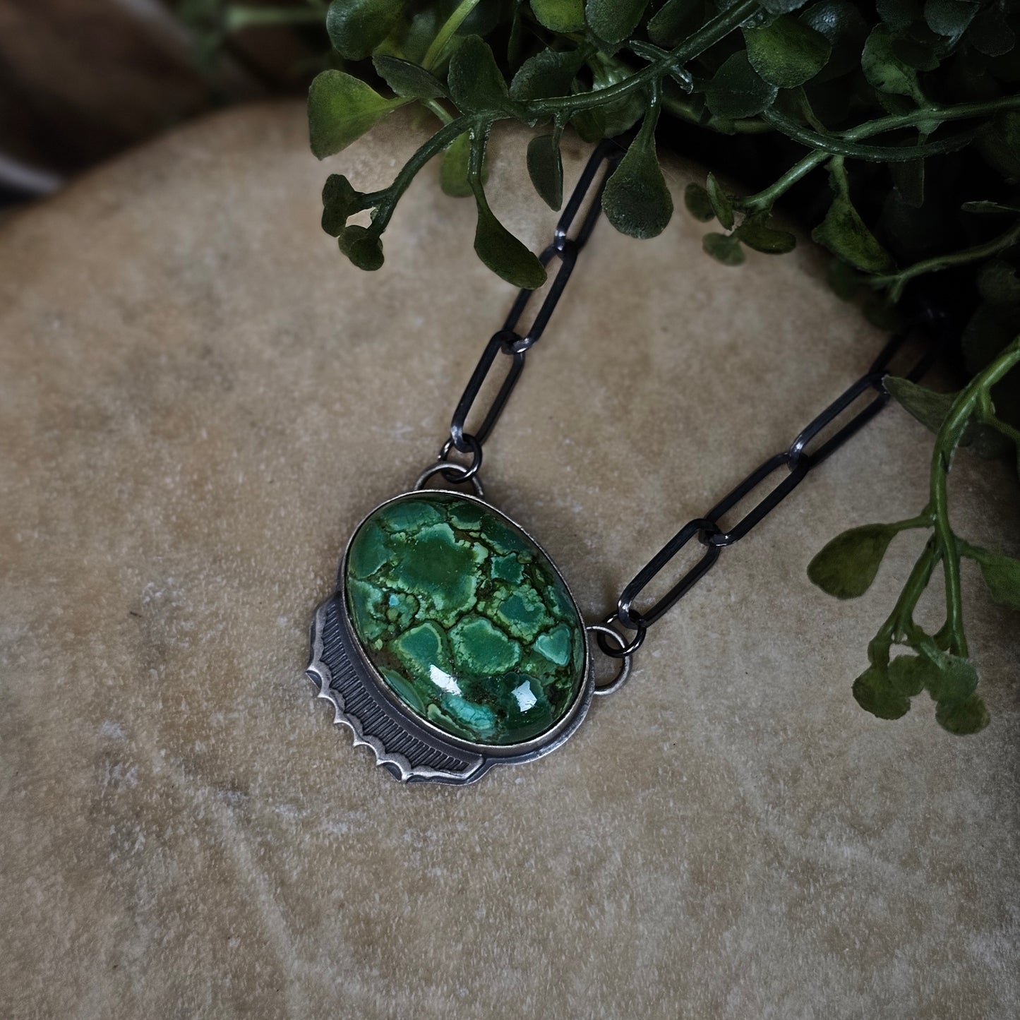 Green Mojave Necklace