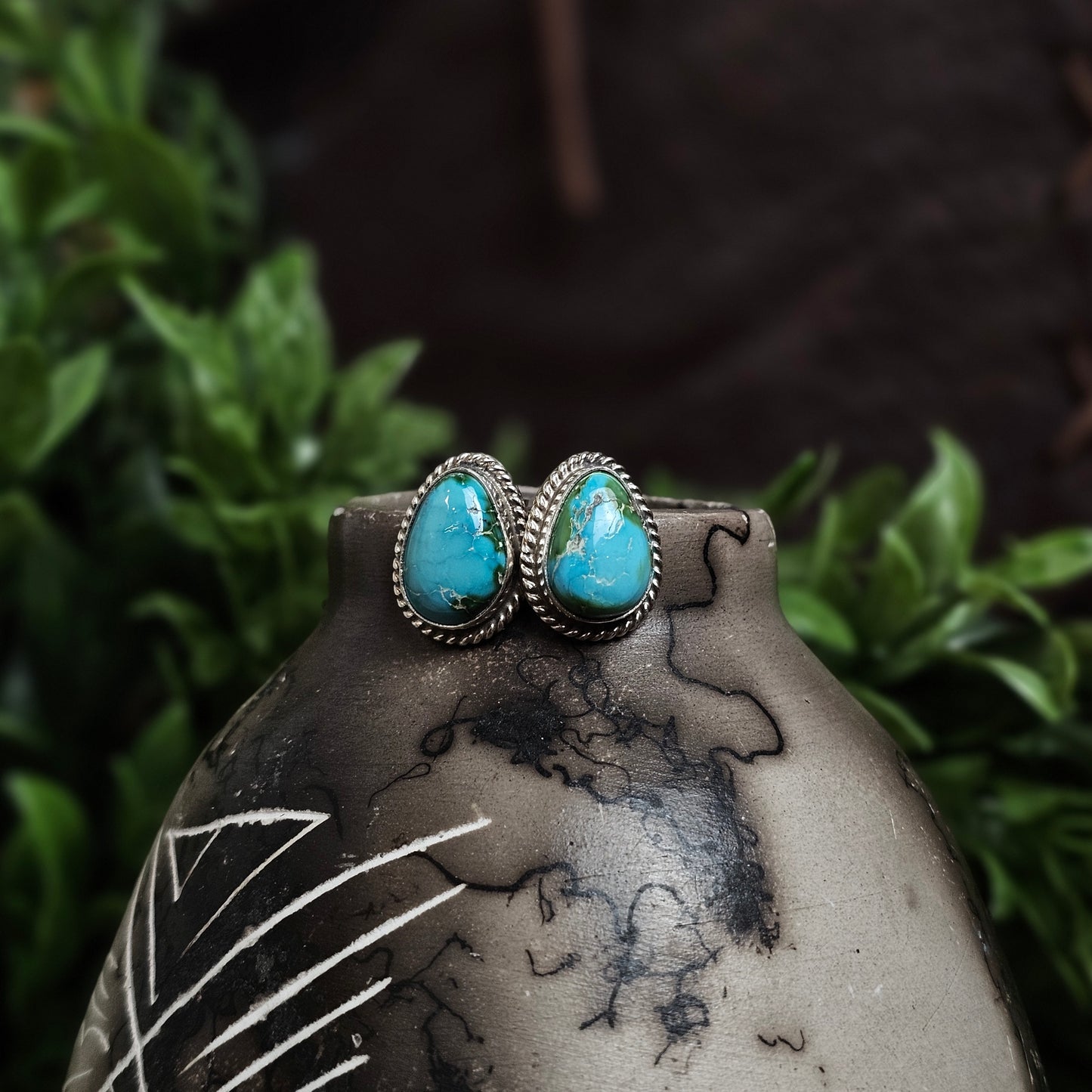 Sierra Nevada Turquoise Earrings
