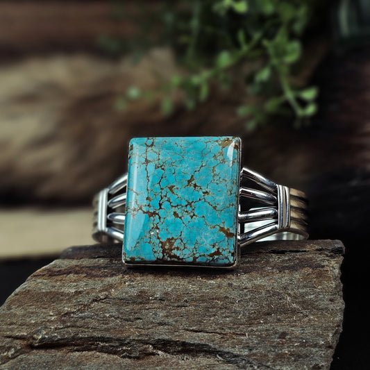 Number 8 Turquoise Bracelet