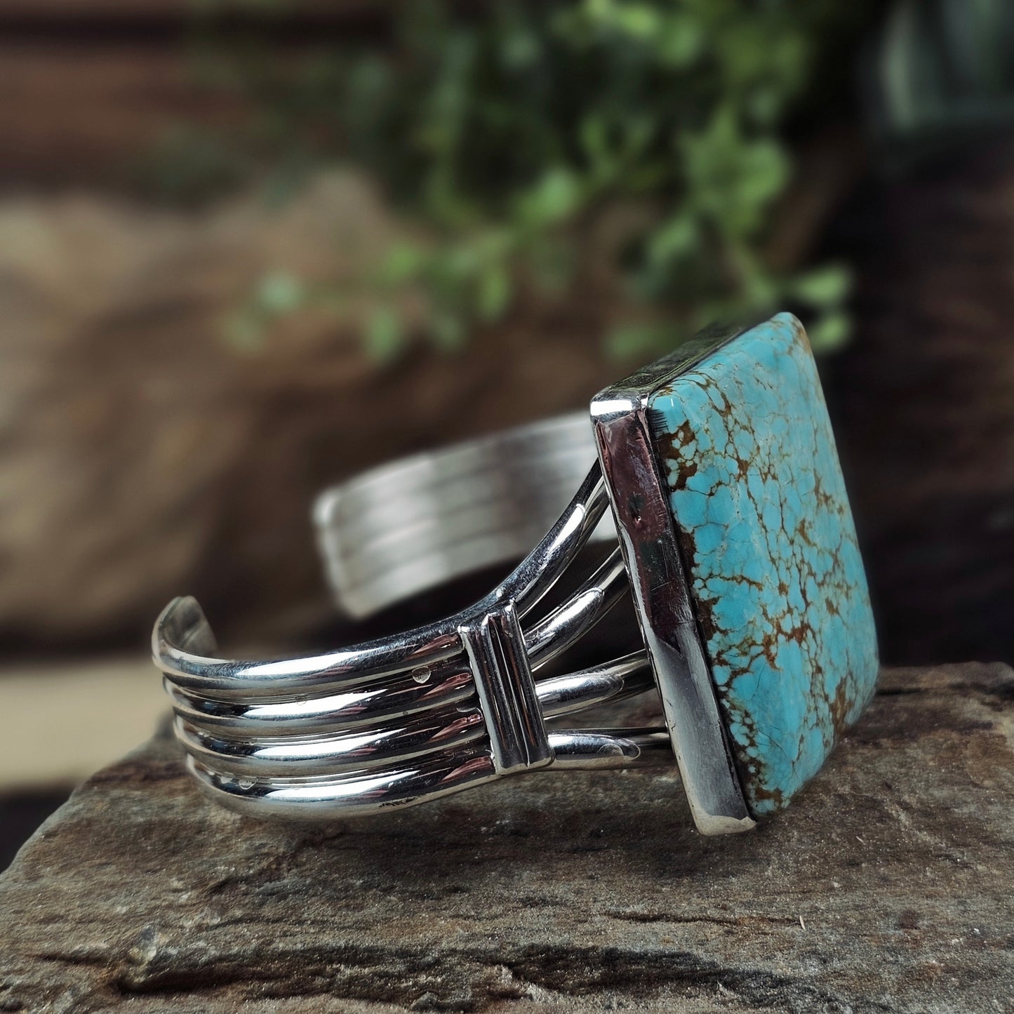 Number 8 Turquoise Bracelet