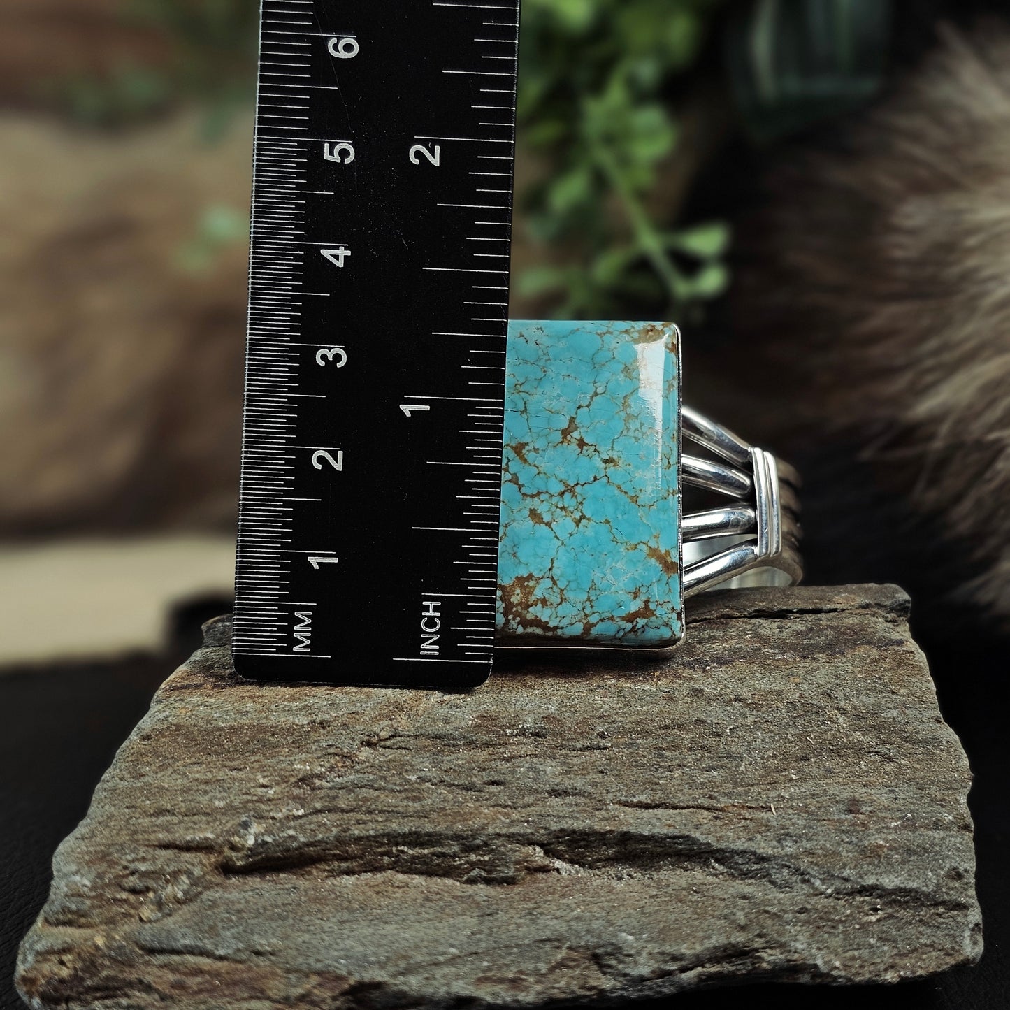 Number 8 Turquoise Bracelet