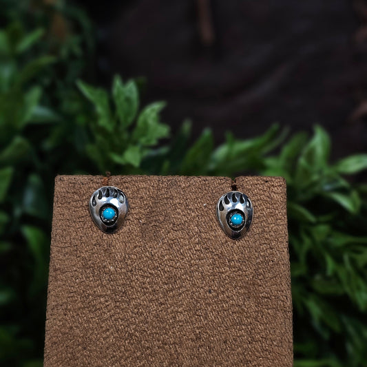 Sleeping Beauty Turquoise Earrings