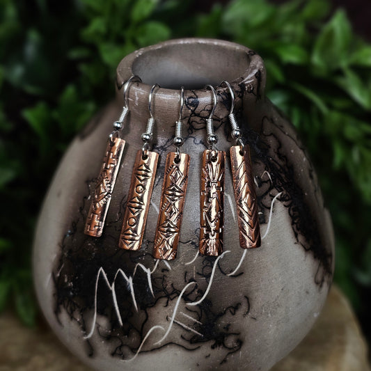 Copper Earrings - Various Styles