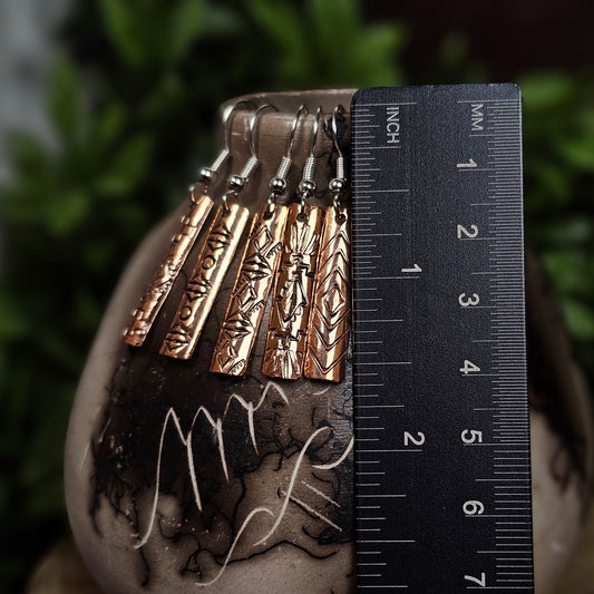 Copper Earrings - Various Styles