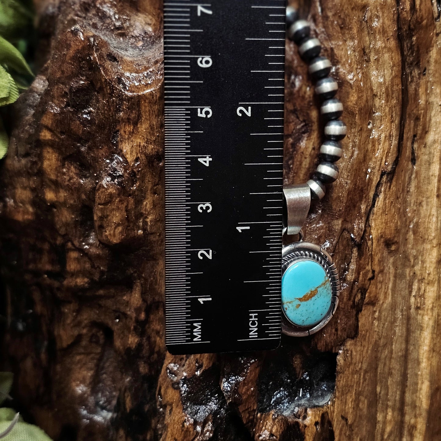 Number 8 Turquoise Necklace