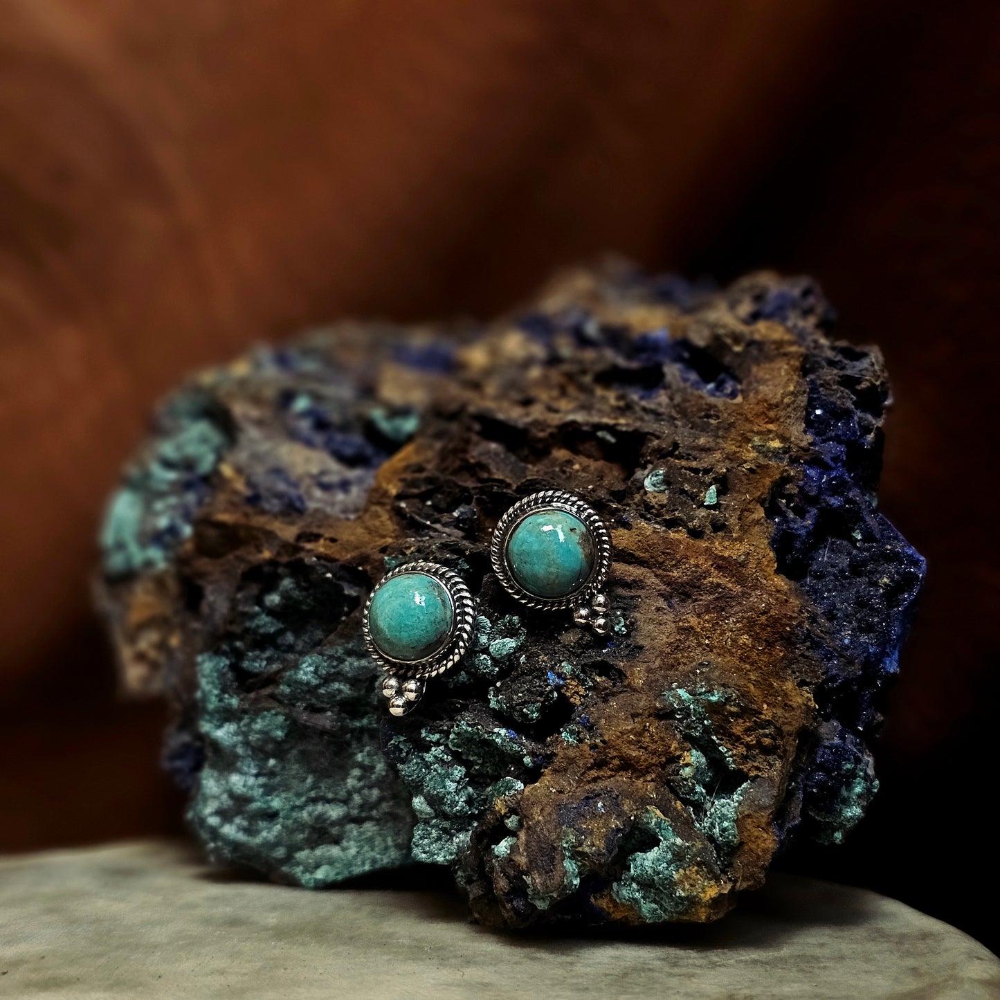 Sierra Nevada Turquoise Earrings