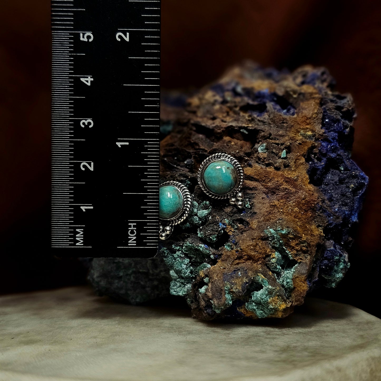 Sierra Nevada Turquoise Earrings