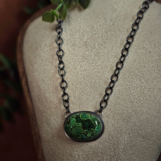 Green Mojave Necklace