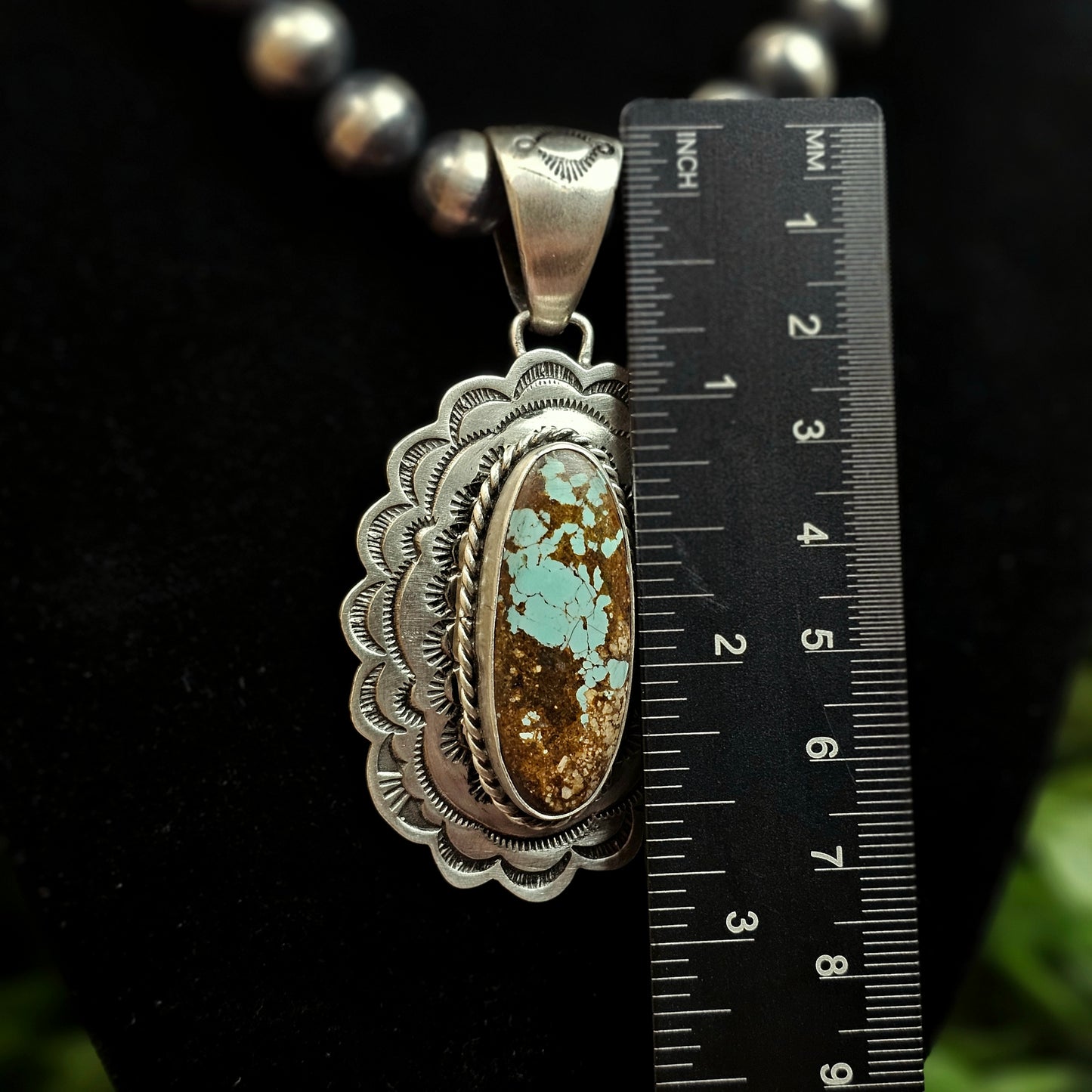 Number 8 Turquoise Necklace