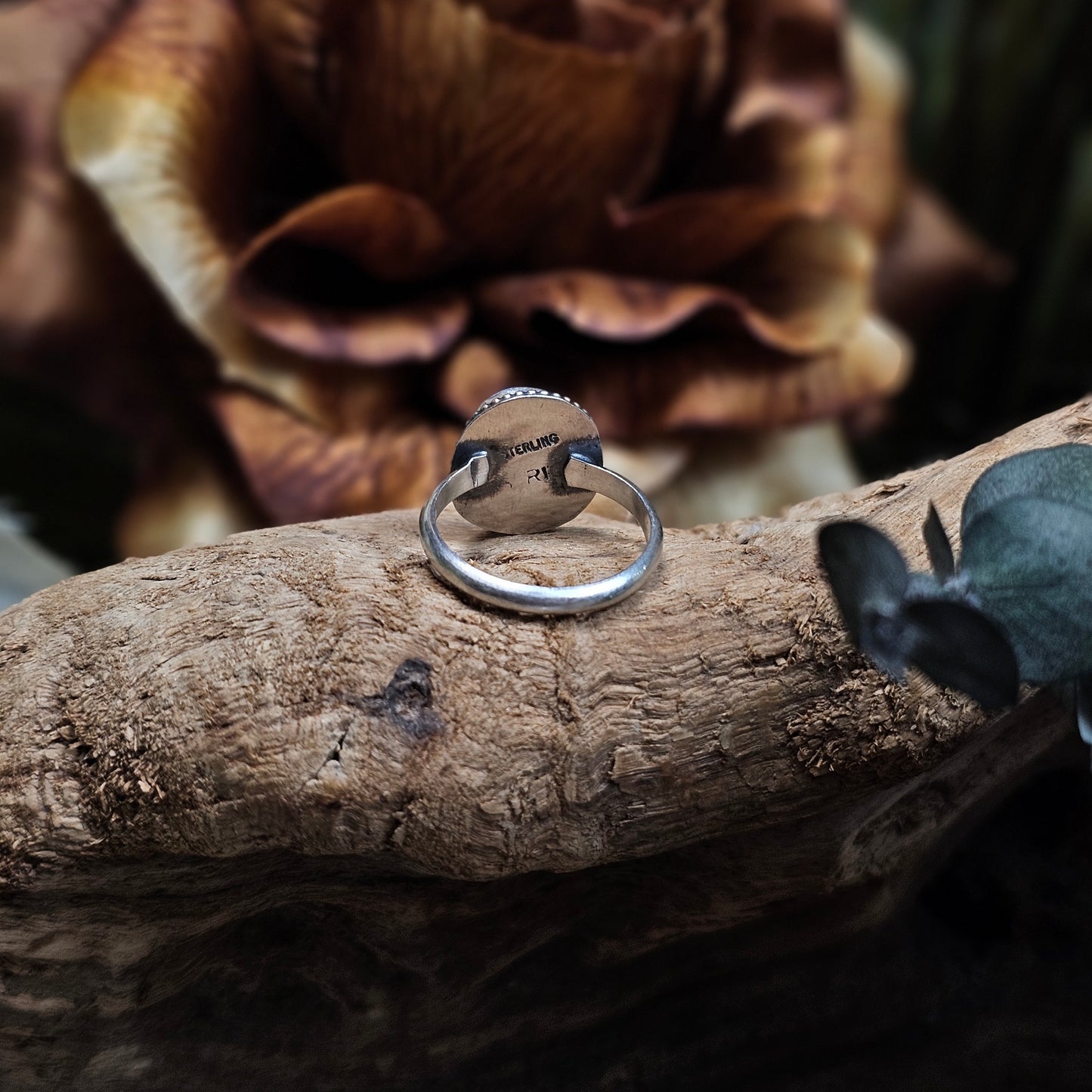 Golden Hills Turquoise Ring - Size 7