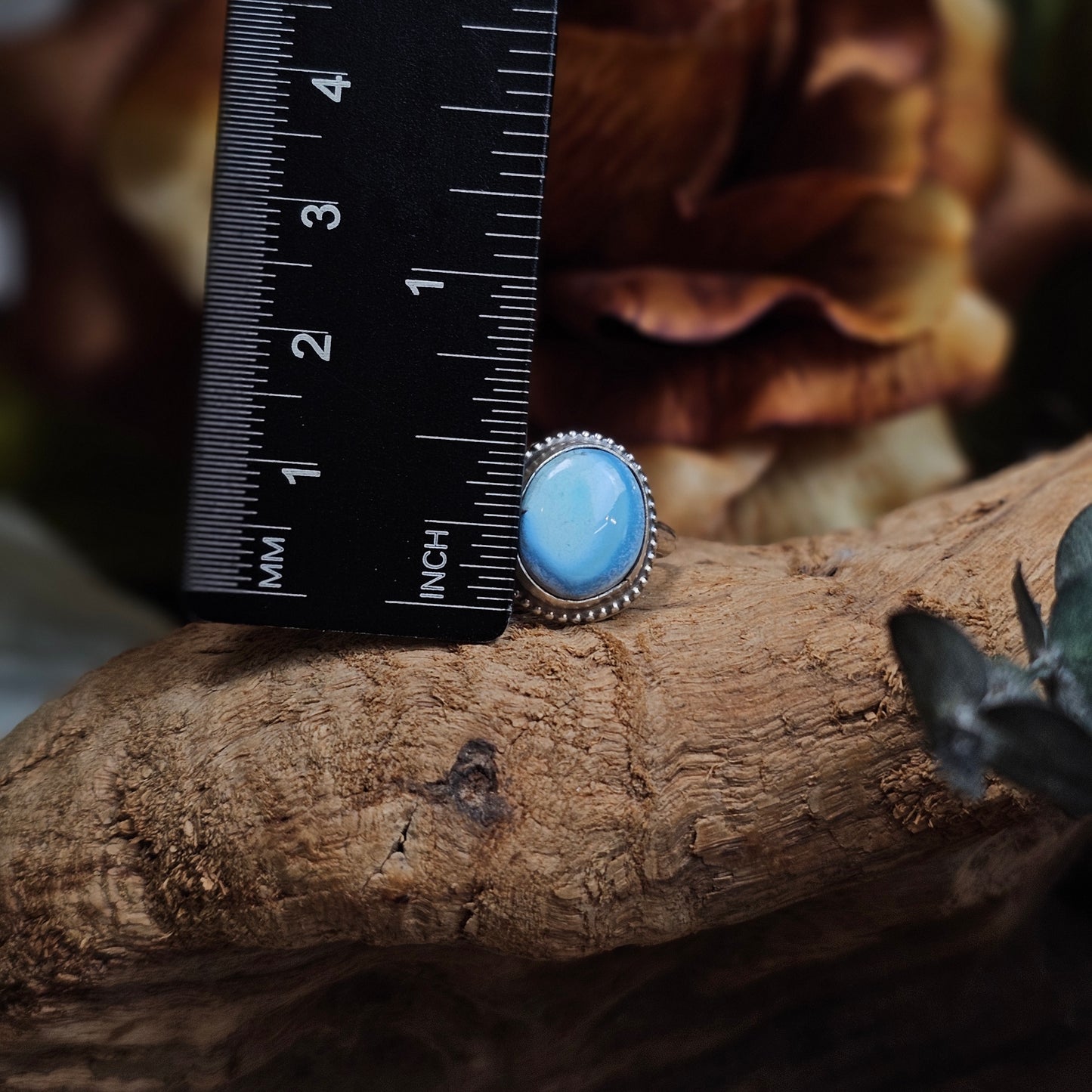 Golden Hills Turquoise Ring - Size 7
