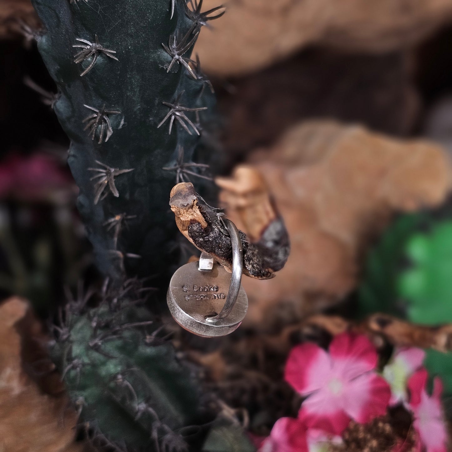 Spiny Oyster Ring - Size 7.5