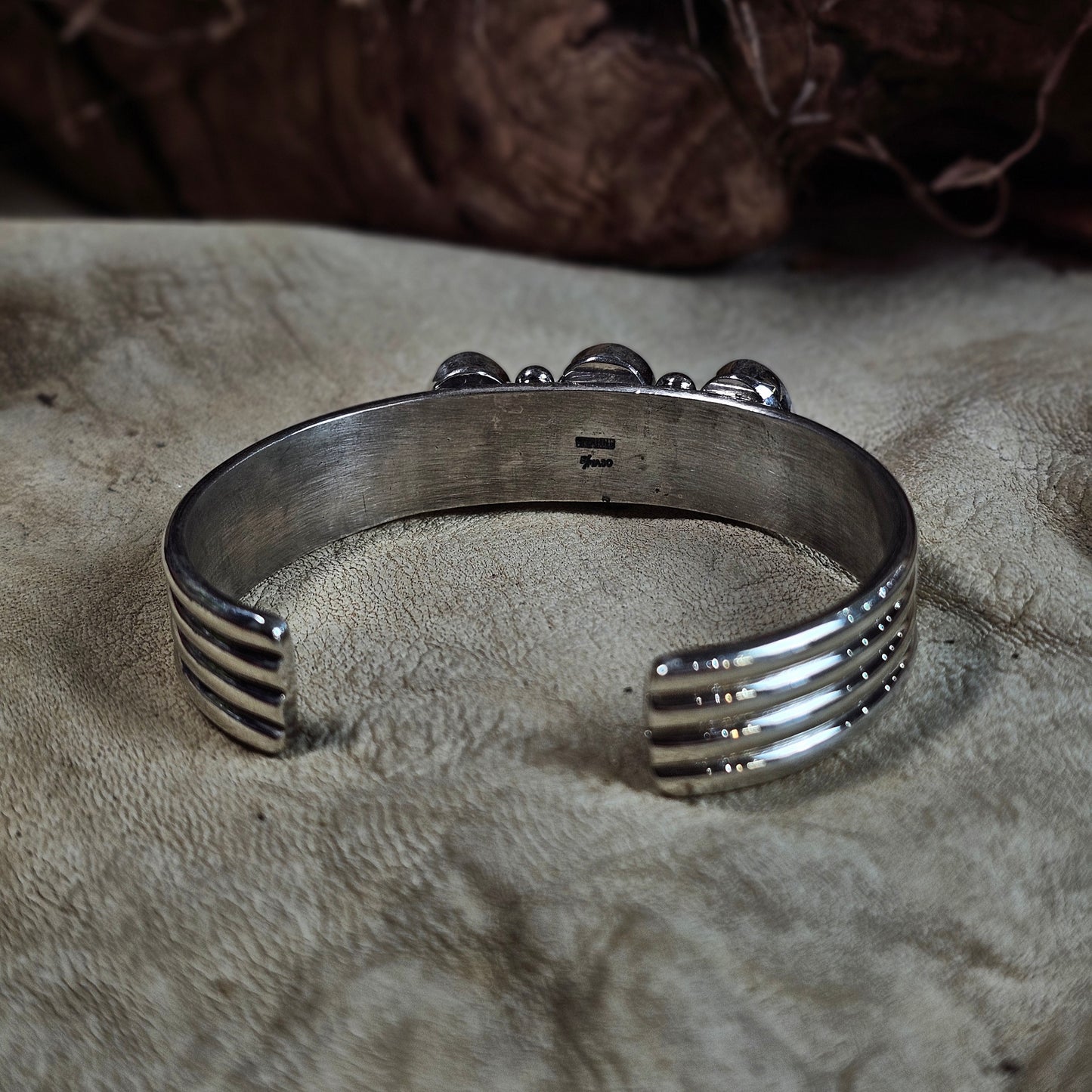 Kingman Turquoise Bracelet w/ Spiny Oyster
