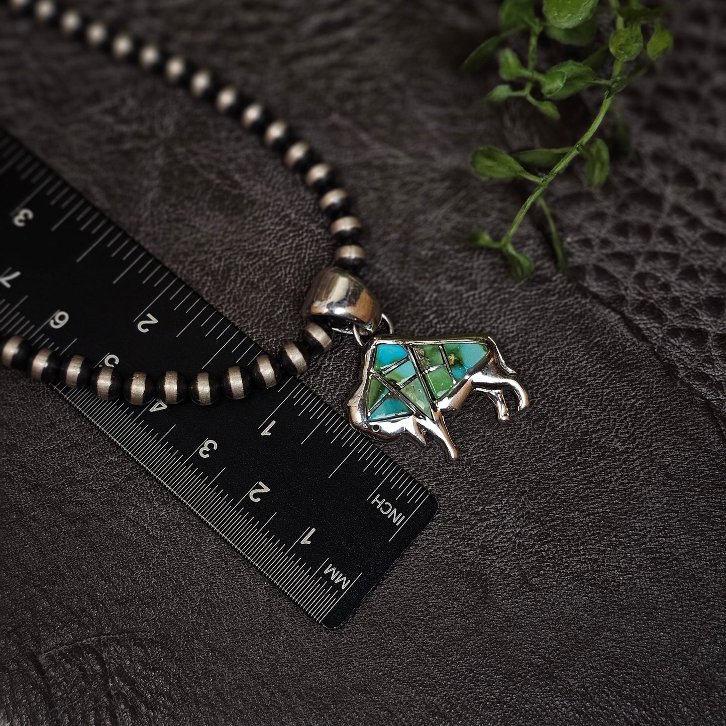 Zuni Necklace w/ Sierra Nevada Turquoise Necklace