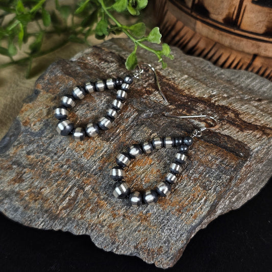 Navajo Pearl Earrings