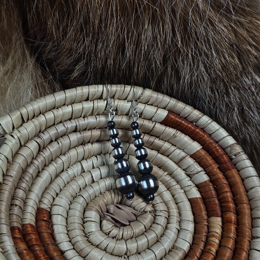 Navajo Pearl Earrings