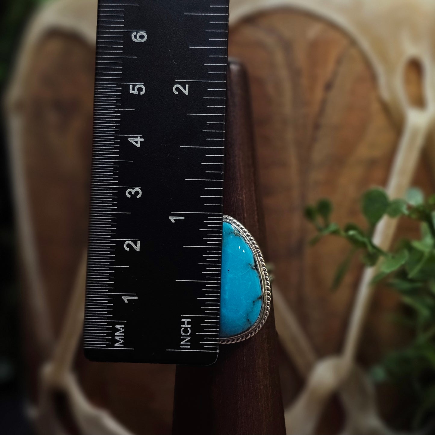 Kingman Turquoise Ring - Size 9