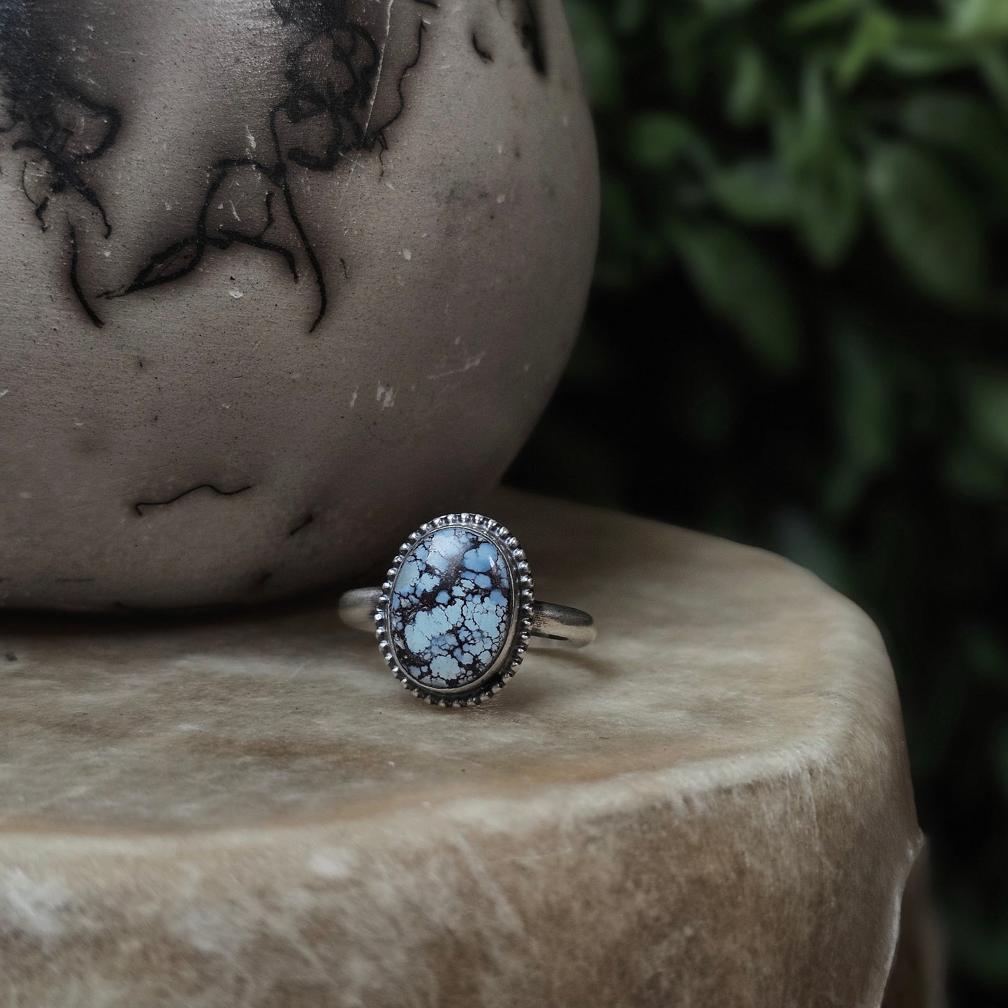 Golden Hills Turquoise Ring - Size 6.5