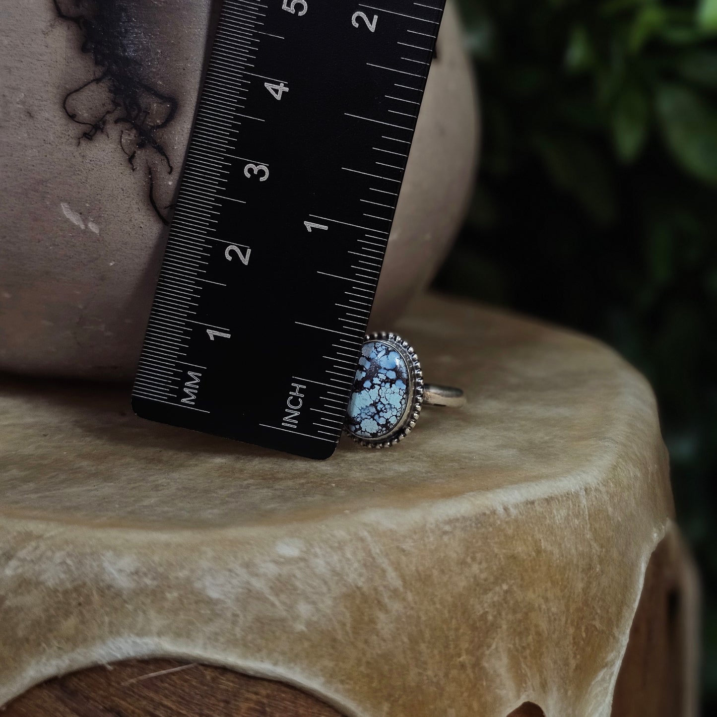 Golden Hills Turquoise Ring - Size 6.5