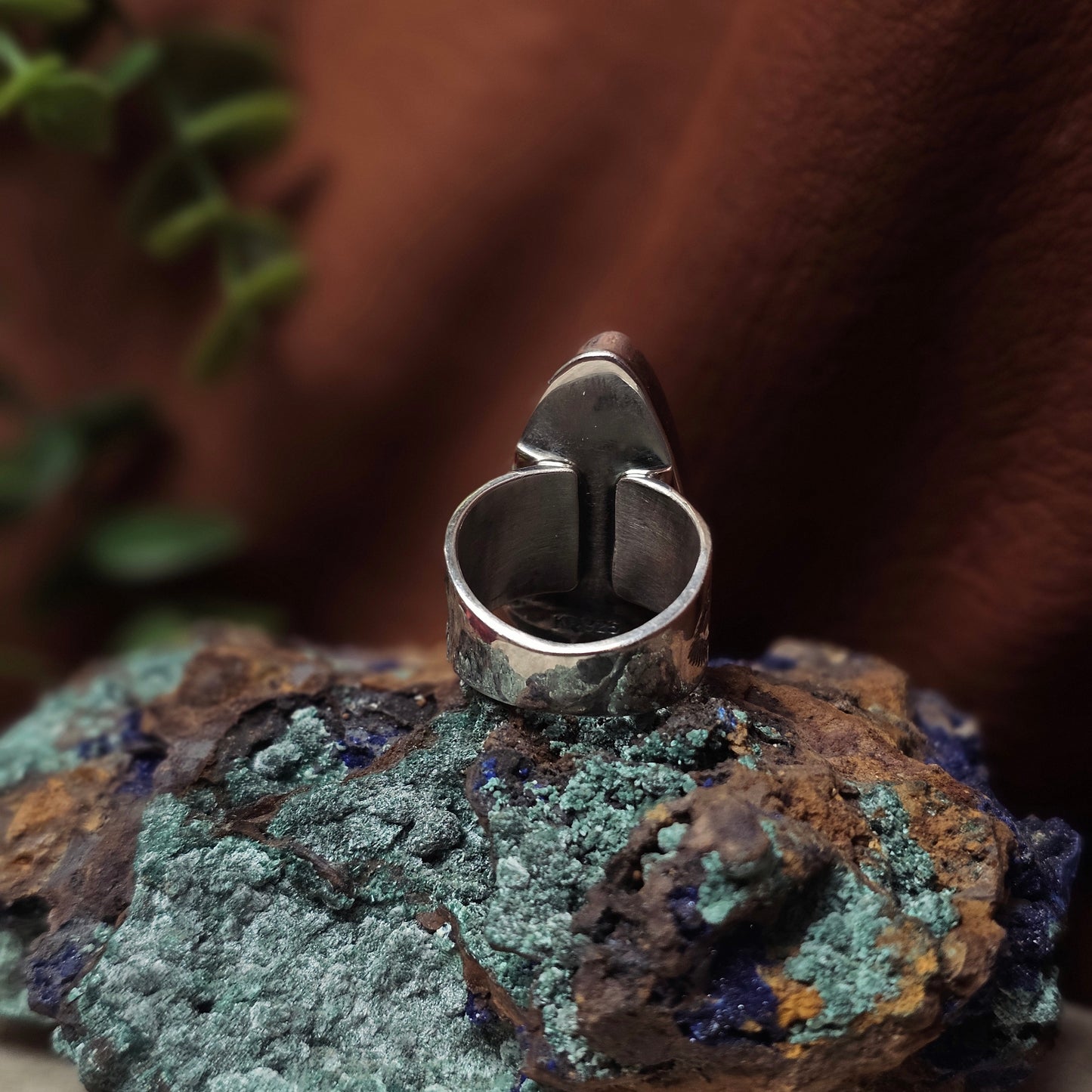 Kingman Turquoise Ring - Size 7.5