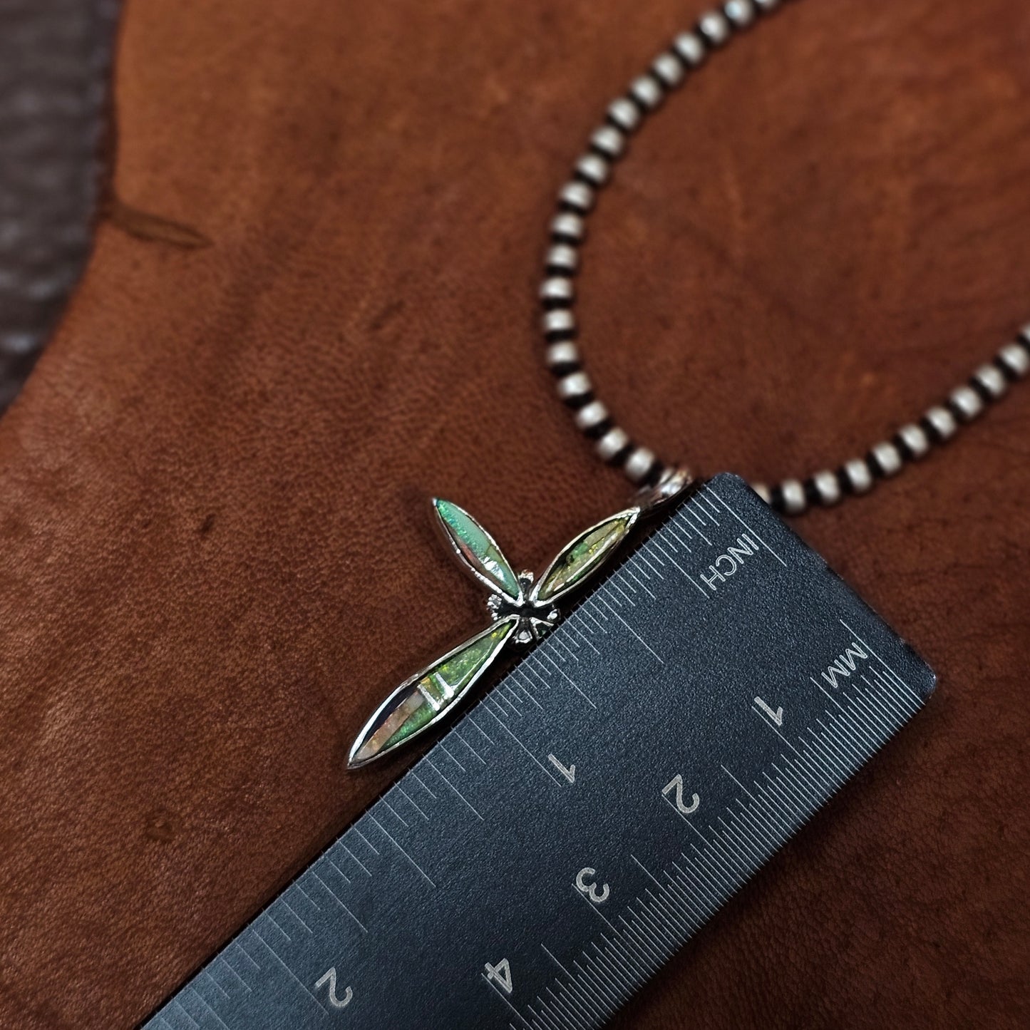Zuni Necklace w/ Multi-Stone Inlay
