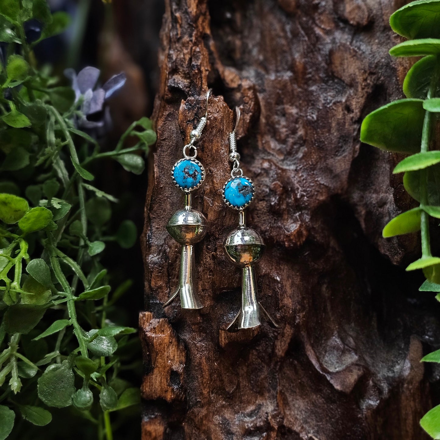 Sleeping Beauty Turquoise Earrings